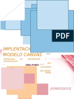 Implementación Del Modelo Canvas