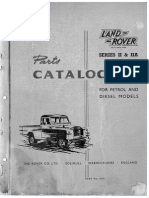 Land Rover Series II & IIA Parts Catalogue