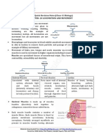 11 Biology Notes ch20 Locomotion and Movement PDF