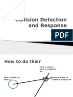 Collision Detection and Response