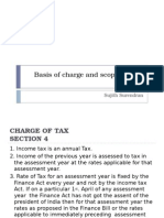 Basis of Charge and Scope of Total