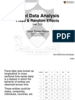 Panel Data Analysis