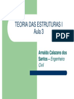 TEORIA DAS ESTRUTURAS I Aula 3 PDF