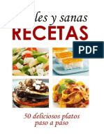 Ebook Recetas Faciles y Sanas PDF