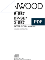 Kenwood SE7 Manual