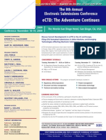 eCTD: The Adventure Continues: The 8th Annual Electronic Submissions Conference