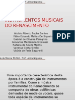 Historia Da Musica - Instrumentos Renascença