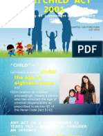 Malaysian Law - Act 611 CHILD ACT 2001