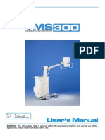 User Manual TMS 300 Rayos X Portatil