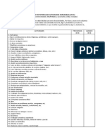 Listado de Potenciales Actividades Agradables (Lpaa) (Pleasant Events Schedule, Macphillamy y Lewinsohn, 1982, Revisado)