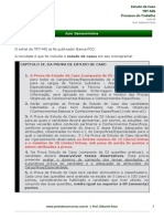 Aula0 Estudo de Caso PROC TRAB TRT MG 86429