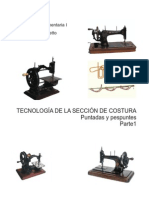 18 - Tecnologia Del Sector Costura 1 Puntadas y Pespuntes