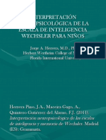 Interpretación Neuropsicológica Del Wisc