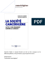 La Société Cancérigène