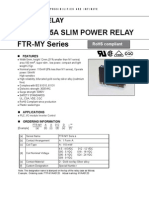 Datasheet Relay 12 V PDF