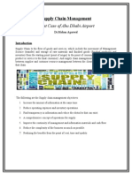 A Test Case of Abu Dhabi Airport: Supply Chain Management