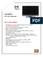 32LD380TA Tech Specs