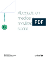 Abogacia y Movilizacion Social UNICEF PDF