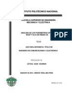 ANALISIS DE PARAMETROS CPICH RSCP Y Ec-Io PDF