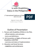 Persons With Disabilities by Edgardo Garcia