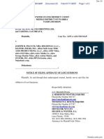 Tilton Et Al v. Francis Et Al - Document No. 23