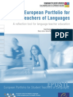 European Portfolio For Student Teachers of Languages (EPOSTL)