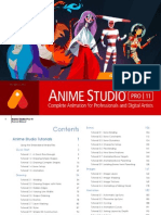 Anime Studio Pro 11 Tutorial Manual