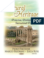 (Focus On Civilizations and Cultures) Piero Frediani, Marco Frediani, Luca Rosi-Cultural Heritage - Protection, Developments and International Perspectives-Nova Science Pub Inc (2013) PDF