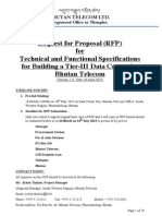 Bhutan Telecom-Request For Proposal For Technical and Functional Specifications For Building A Tier-III Data Center For Bhutan Telecom - V1