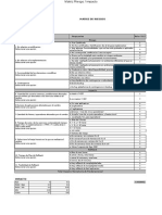 Matriz de Riesgos