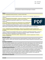 CBO 7151 - Trabalhadores Na Operação de Máquinas de Terraplenagem e Fundações