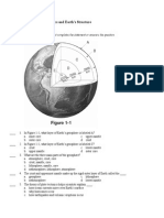 Test 7 Plate Tectonics and Earth's Structure