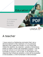 Inclusive Education A 2013