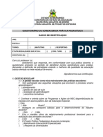 Qestionário Sondagem Professor PDF