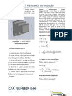 Car Number 046: 2010 Atenuador de Impacto
