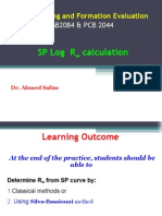 Calculate Water Sturation