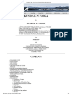 Kundalini Yoga - The Science of Yoga, Chakras, Nadis, Sushumna PDF