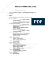 LÍNEAS de INVESTIGACIÓN Maestria Gestión Publica