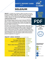 Belgium Report Card