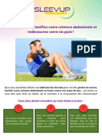 Sleevup - Corps Et Ame - Perdez Du Ventre, Tonifiez Votre Ceinture Abdominale Et Redécouvrez Votre Six Pack PDF