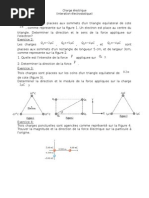 Charges Electrique