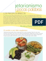 El Vegetarianismo en Pocas Palabras