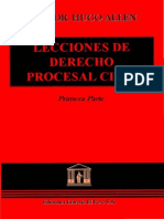 Lecciones de Derecho Procesal Civil Hugo Allen