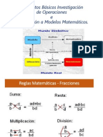 Clase 1 - Conceptos Basicos e Introduccion A Modelos Matematicos