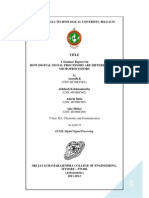 Difference Between Digital Signal Processor (DSP) and Microprocessor (UP)