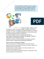 Actualización de Drivers PDF