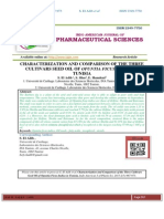 CHARACTERIZATION AND COMPARISON OF THE THREE CULTIVARS SEED OIL OF OPUNTIA FICUS-INDICA IN TUNISIA S. El Adib, S. Slim, E. Hamdeni