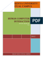 Bit 4102 Human Computer Interaction PDF