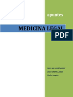 Apuntes Medicina Legal (Cuaderno) PDF