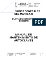 Manual de Mantenimiento de Autoclaves